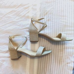 Michael Kors Serena Strappy Sandal Gold